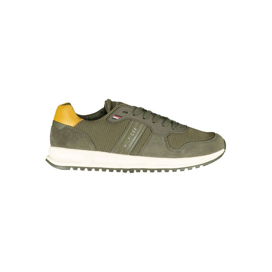 Tommy Hilfiger Verde Polyester Men Sneaker