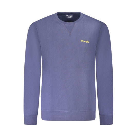 Wrangler Blue Cotton Men Sweater