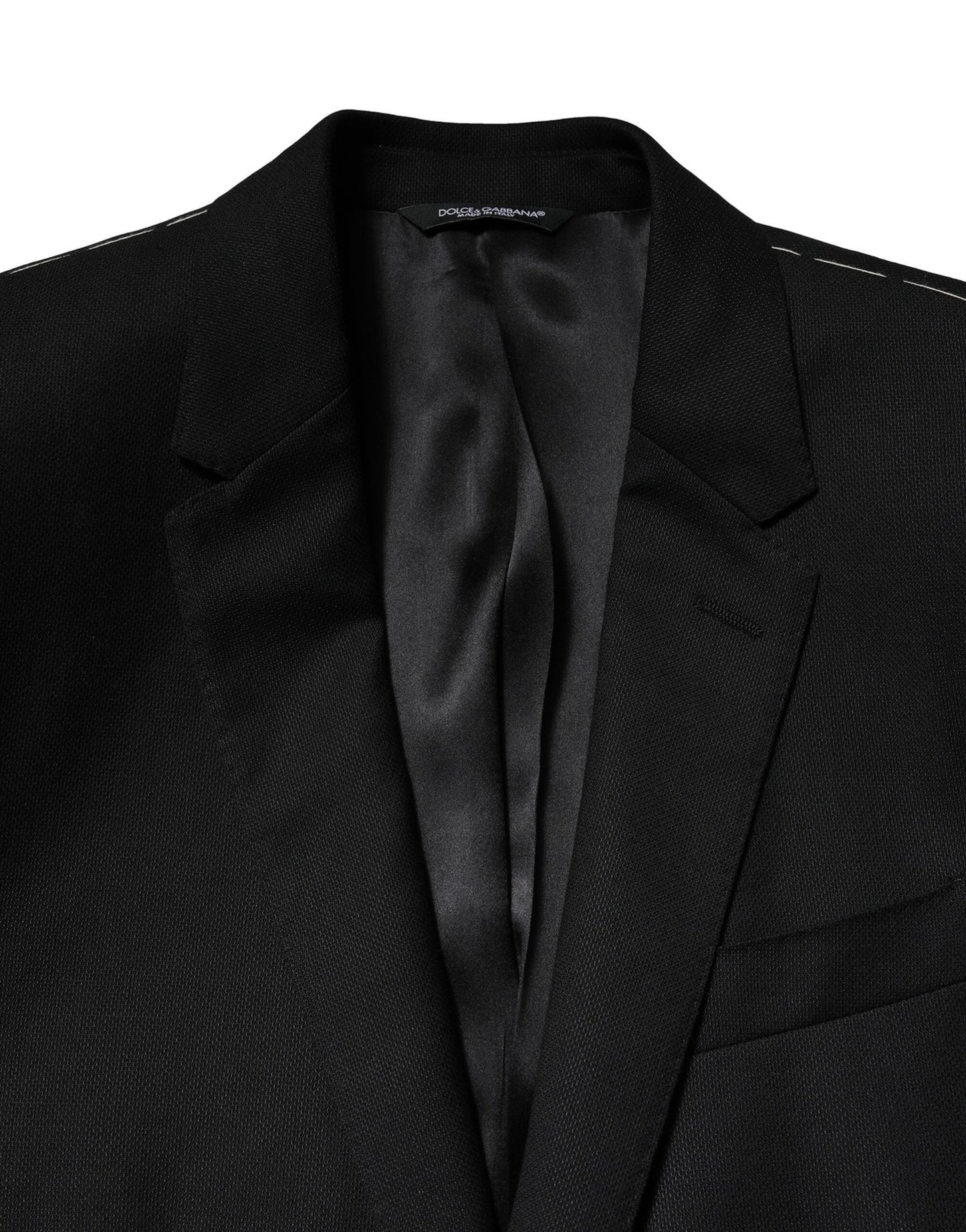 Dolce & Gabbana Blue MARTINI Wool Formal 2 Piece Suit