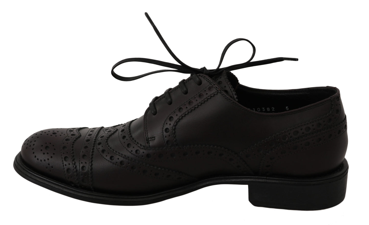 Dolce &amp; Gabbana tyylikkäät Bordeaux Wingtip Derby -kengät