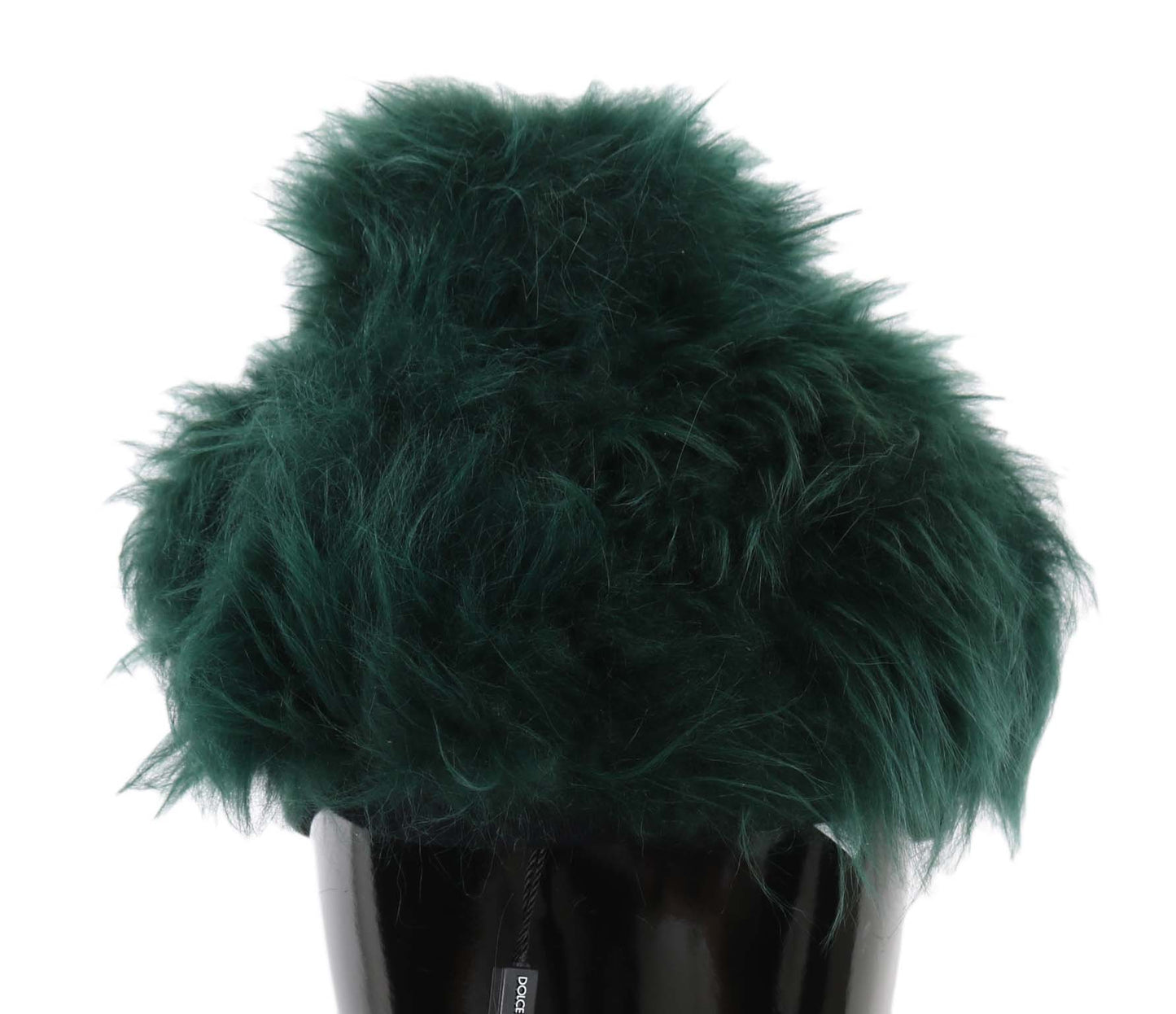 Dolce &amp; Gabbana Elegant cloche hat in emerald green cashmere