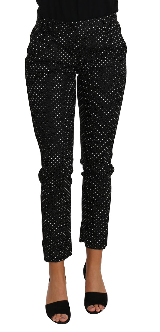 Dolce &amp; Gabbana Elegant Dotted Pants