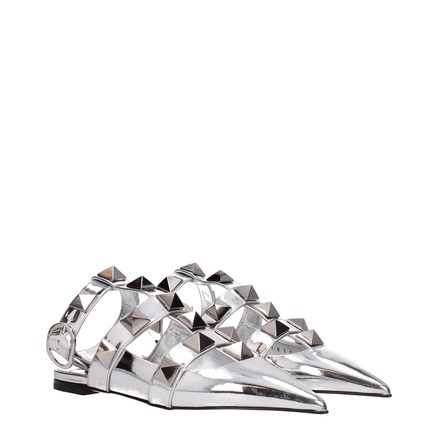 Valentino Garavani Gray Leather Sandals
