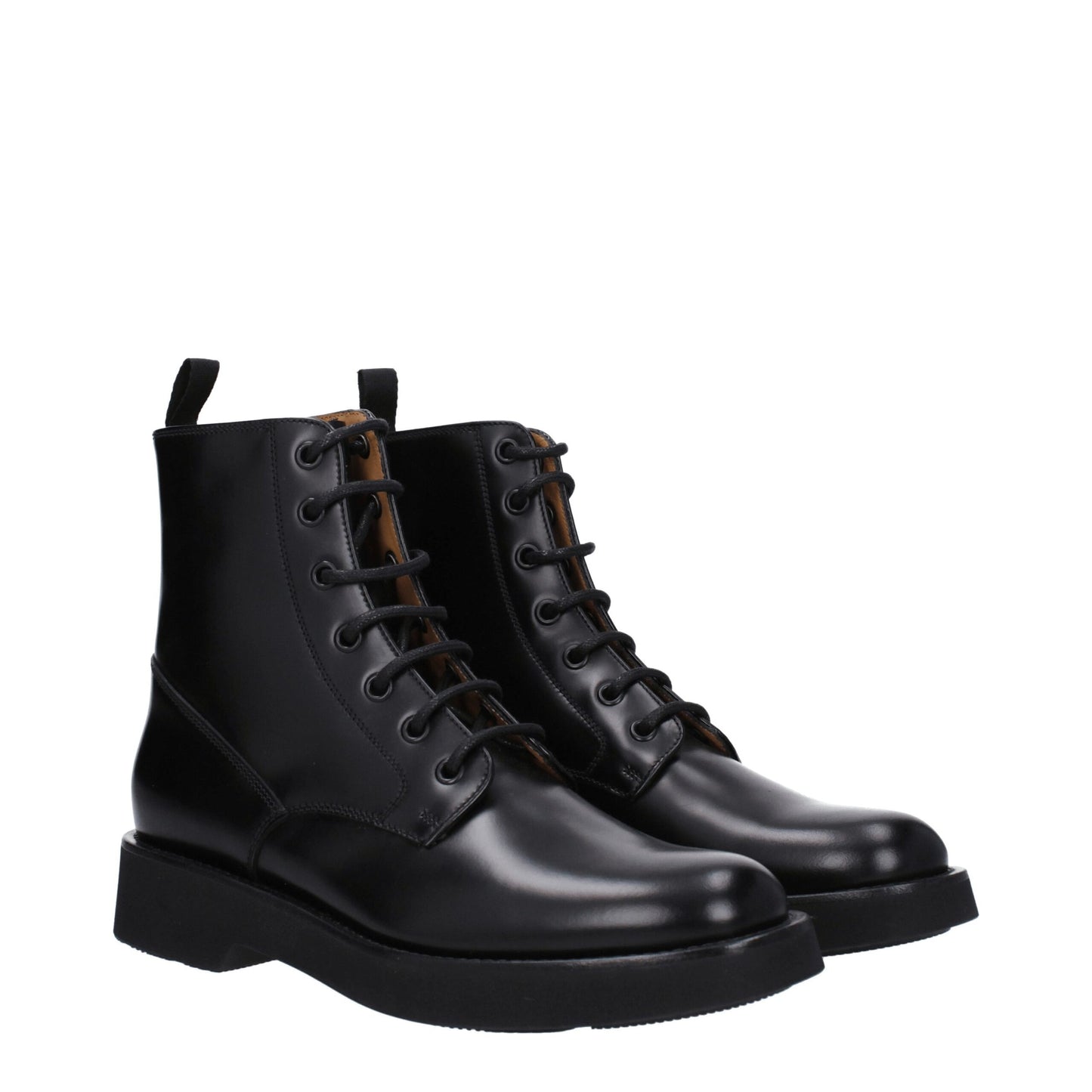 Church's Black Leather Ankle Boots