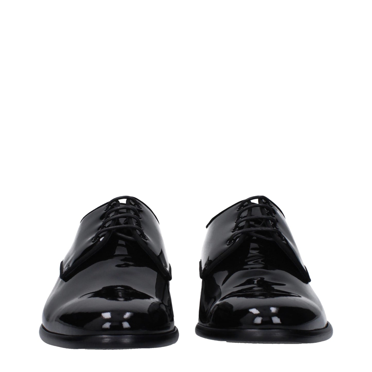 Dolce & Gabbana Black Leather Oxfords And Derbies