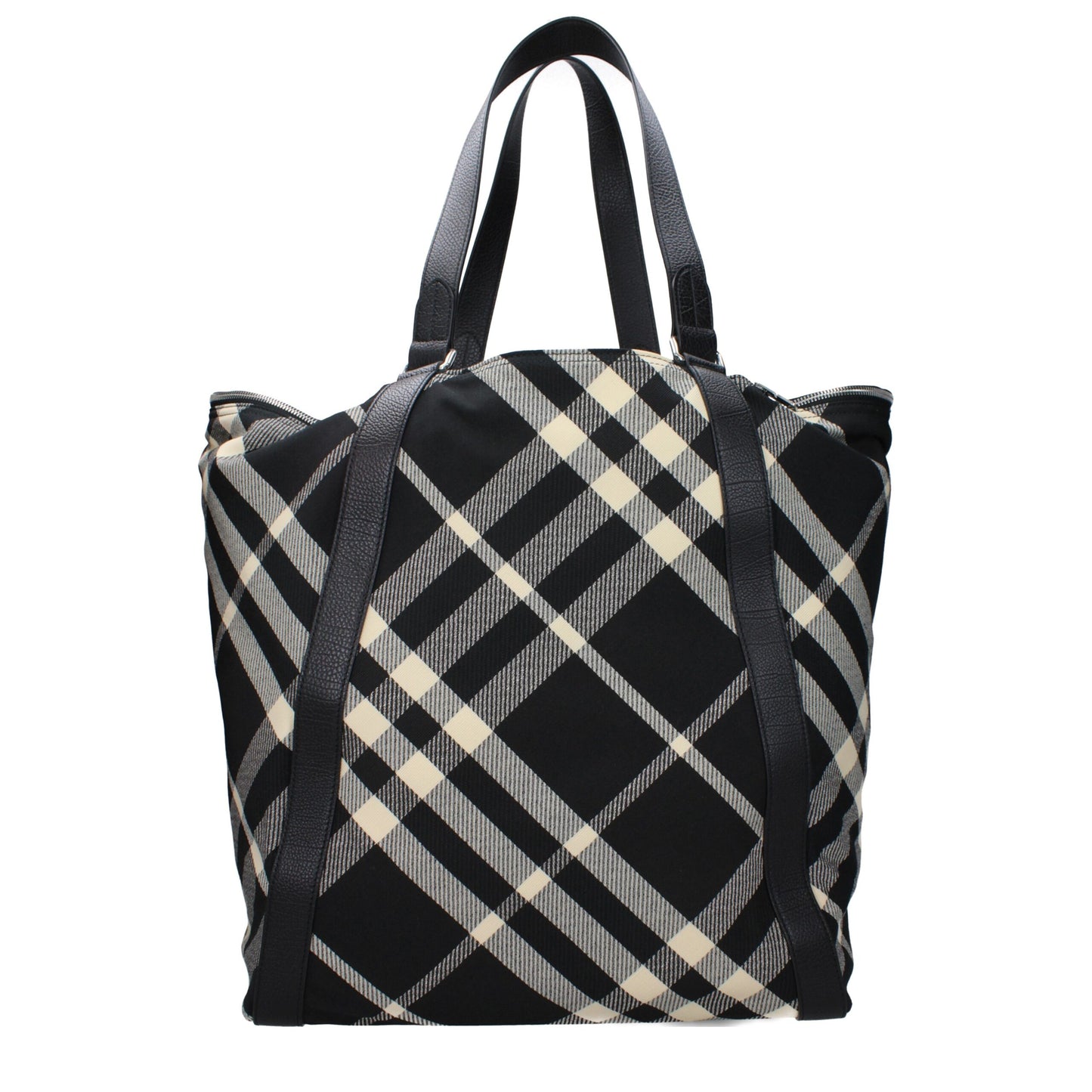 Burberry Black Fabric Shoulder Bag