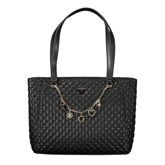 Guess Jeans Black Polyurethane Women Handbag