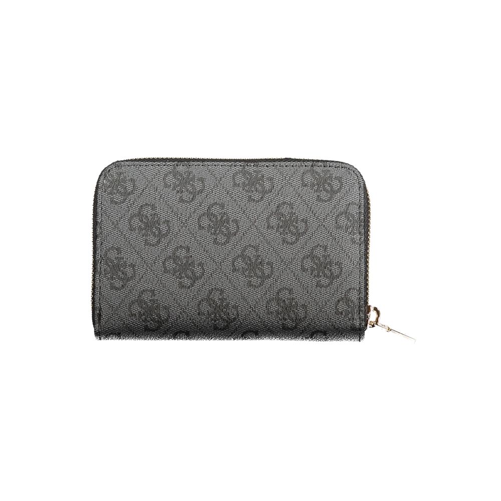Guess Jeans Black Polyurethane Women Wallet