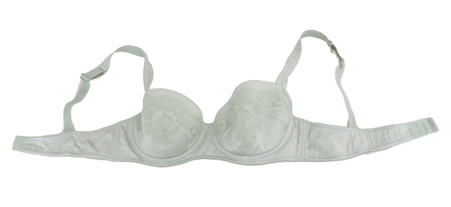 Dolce & Gabbana Eleganter Seiden-BH aus floraler Spitze