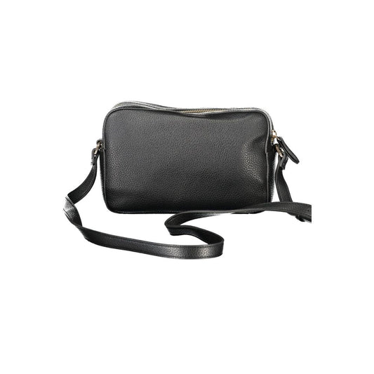 Twinset Black Polyurethane Women's Camera Bag