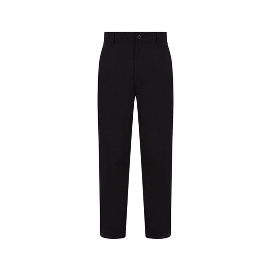 Calvin Klein Jeans Black Recycled Cotton Chino Pants