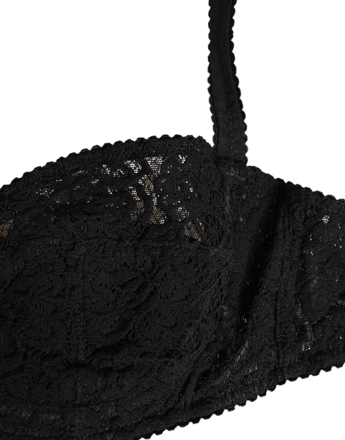 Dolce & Gabbana Black Lace Underwire Bra Lingerie Underwear