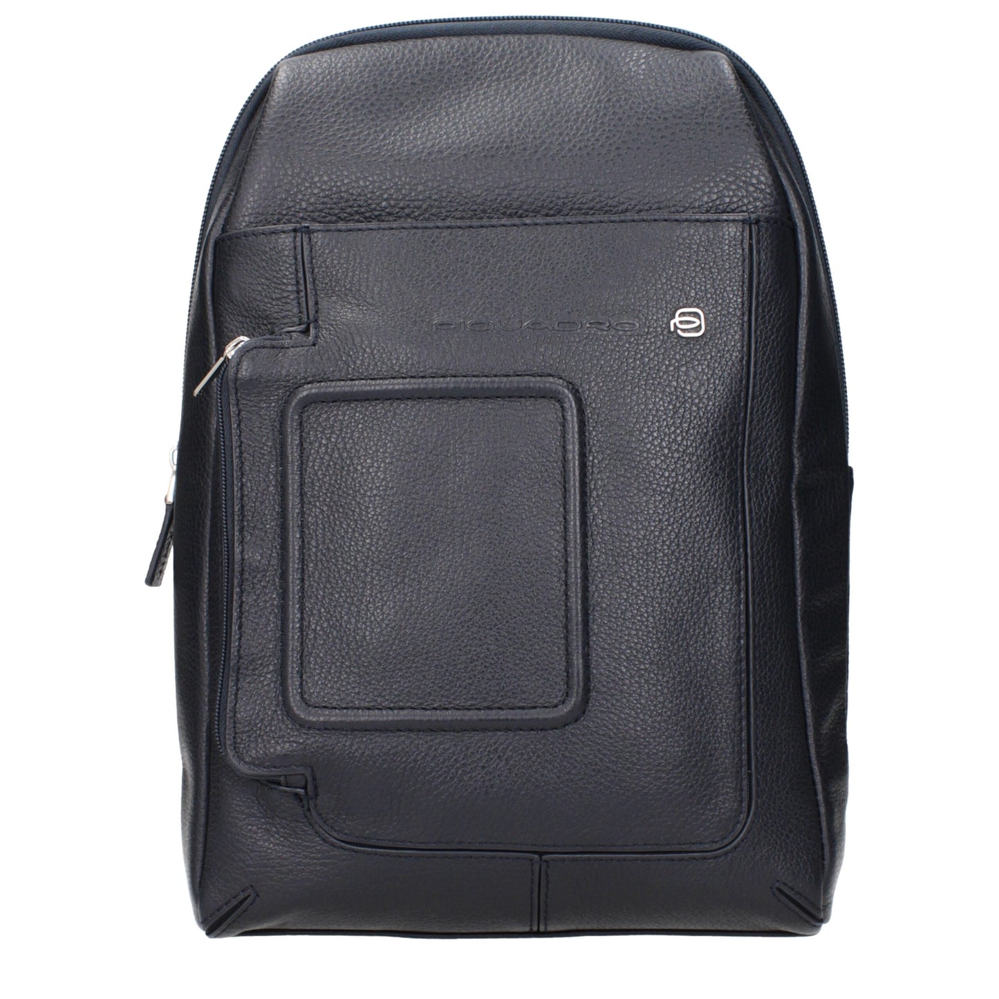 Piquadro Blue Leather Crossbody Bag