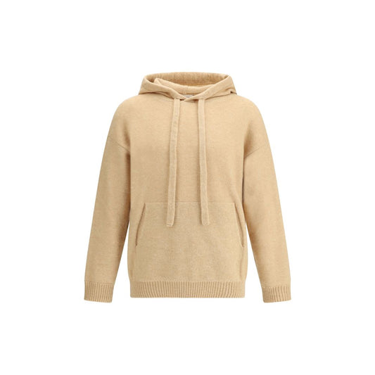Laneus Beige Cashmere Hoodie