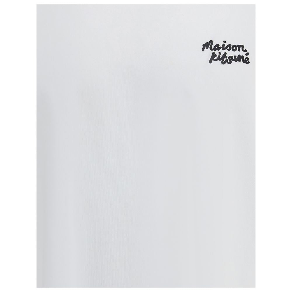 Maison Kitsuné White Cotton T-Shirt