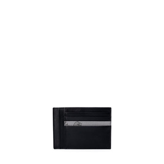 Alviero Martini Prima Classe Gray Leather Cardholder