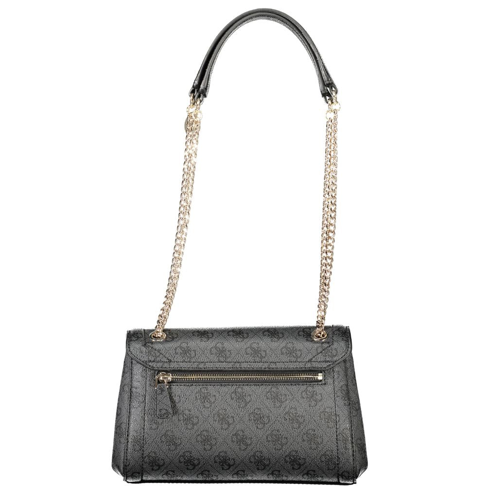Guess Jeans Black Polyurethane Women Handbag