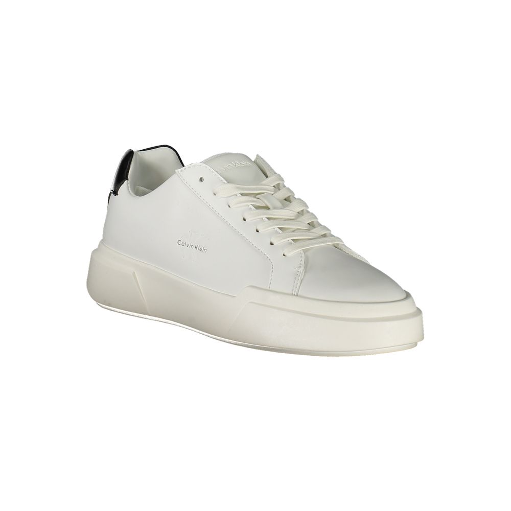 Calvin Klein Bianco Polyurethane Women Sneaker