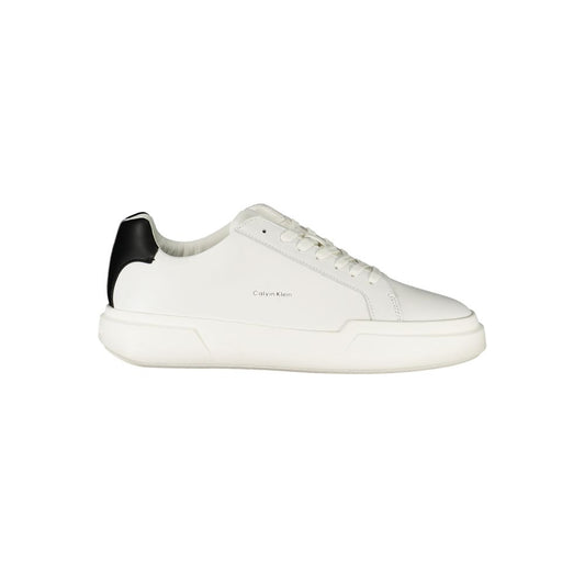 Calvin Klein Bianco Leather Men Sneaker