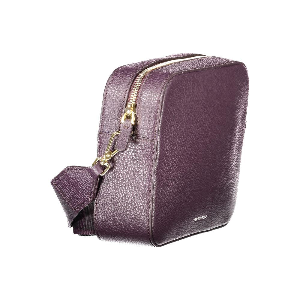 Coccinelle Purple Leather Women Handbag