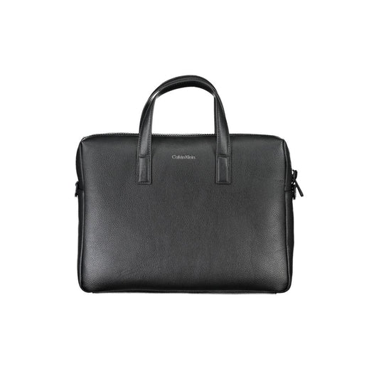 Calvin Klein Nero Polyester Men's Briefcase