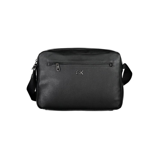 Calvin Klein Nero Polyester Men's Briefcase