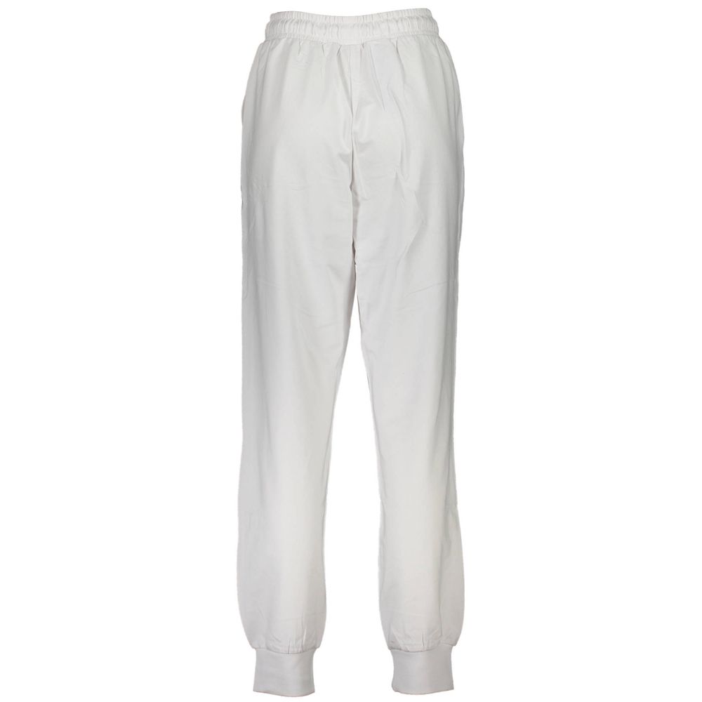 Fila White Cotton Women's Track Pant
