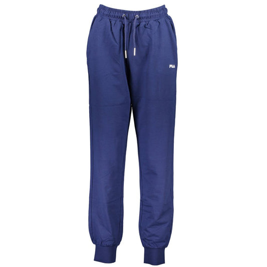 Fila Blu Cotton Women Sweatpant