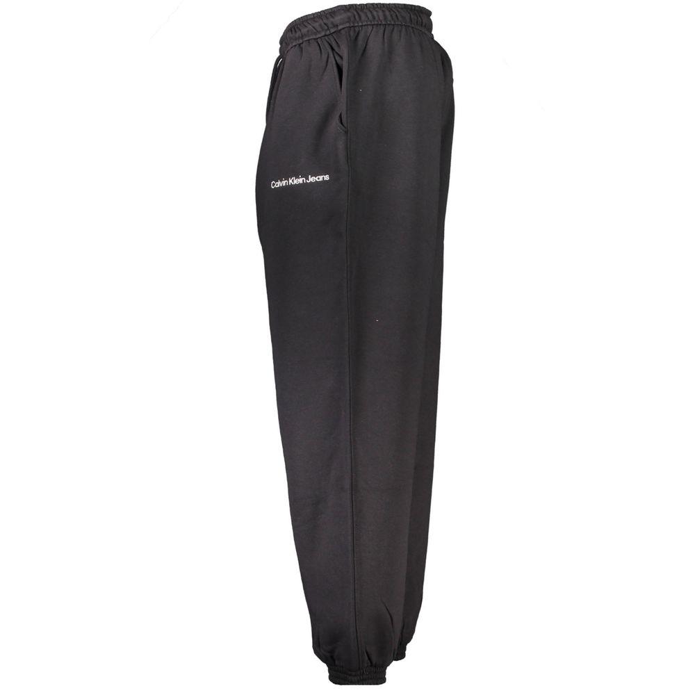 Calvin Klein Black Cotton Men's Sweatpant