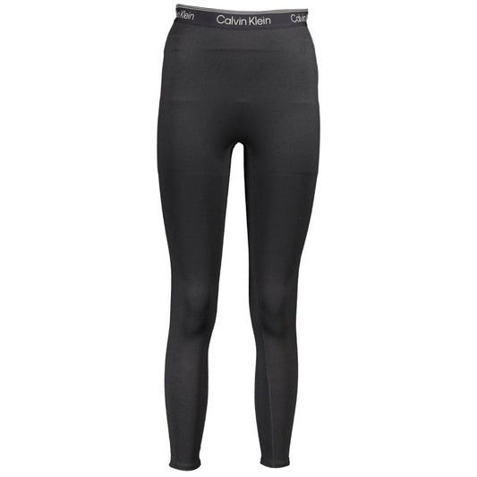 Calvin Klein Black Polyester Women's Legging