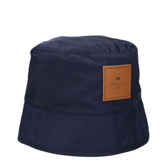 Max Mara Blue Polyamide Bucket Hat