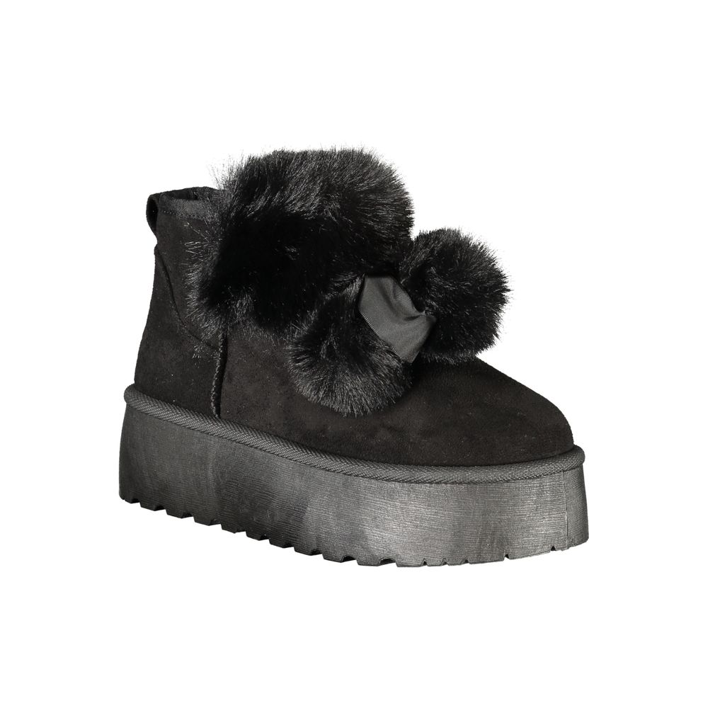 Laura Biagiotti Nero Polyester Woman Ankle Boot