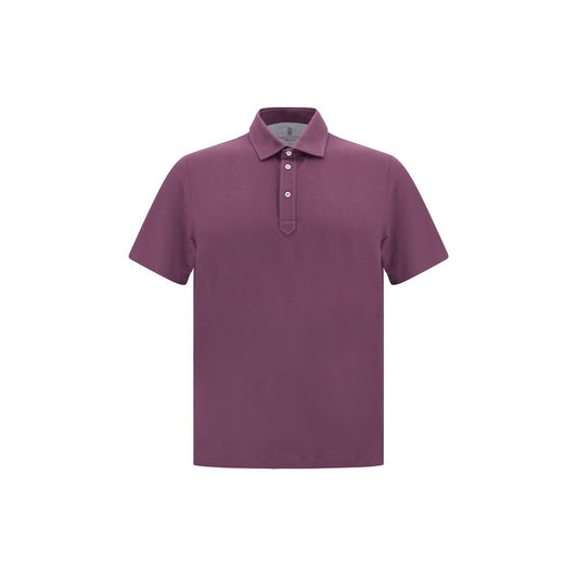 Brunello Cucinelli Multicolor Cotton Polo Shirt