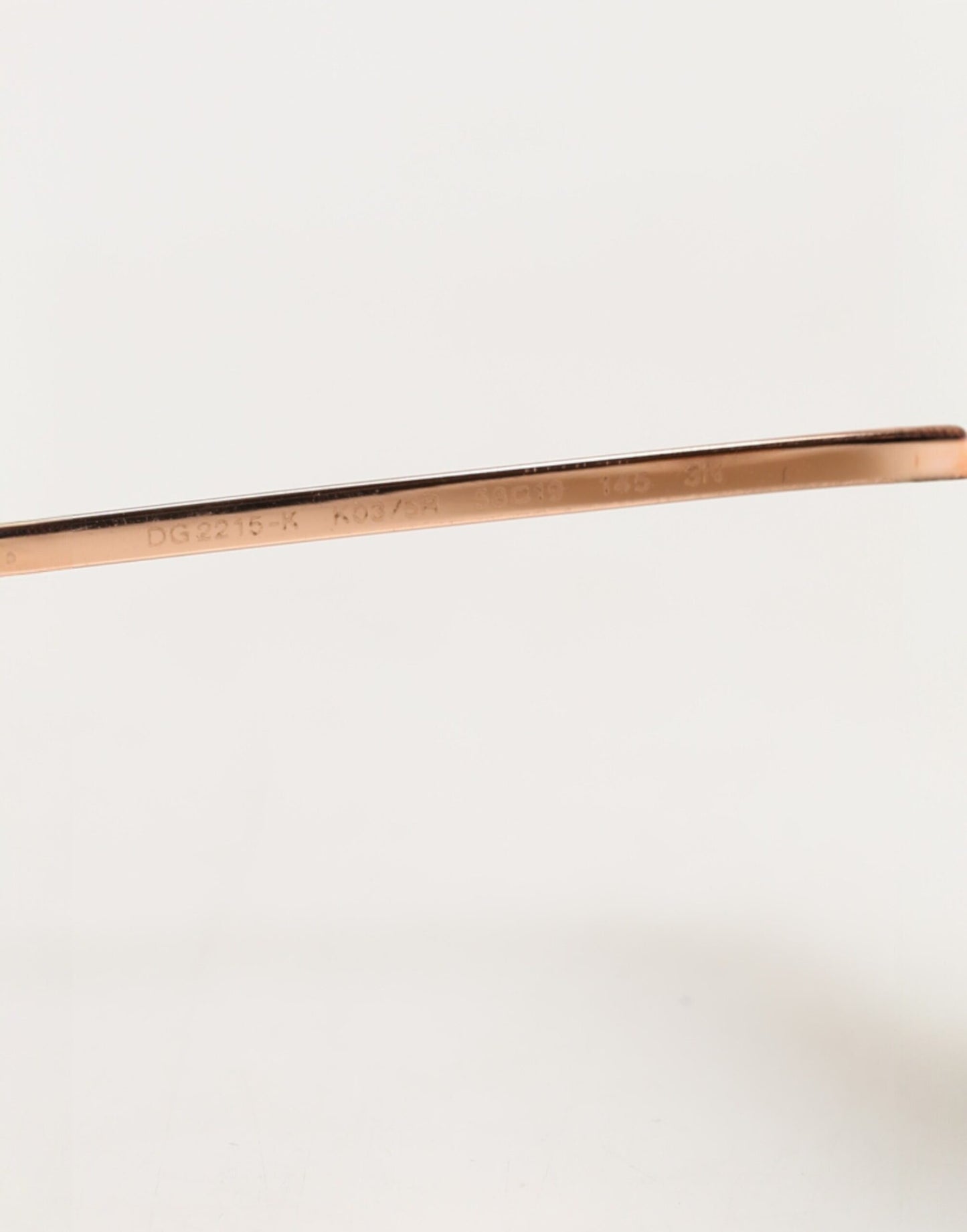 Dolce & Gabbana DG2215K Gold Metal Round Shades Eyewear Sunglasses