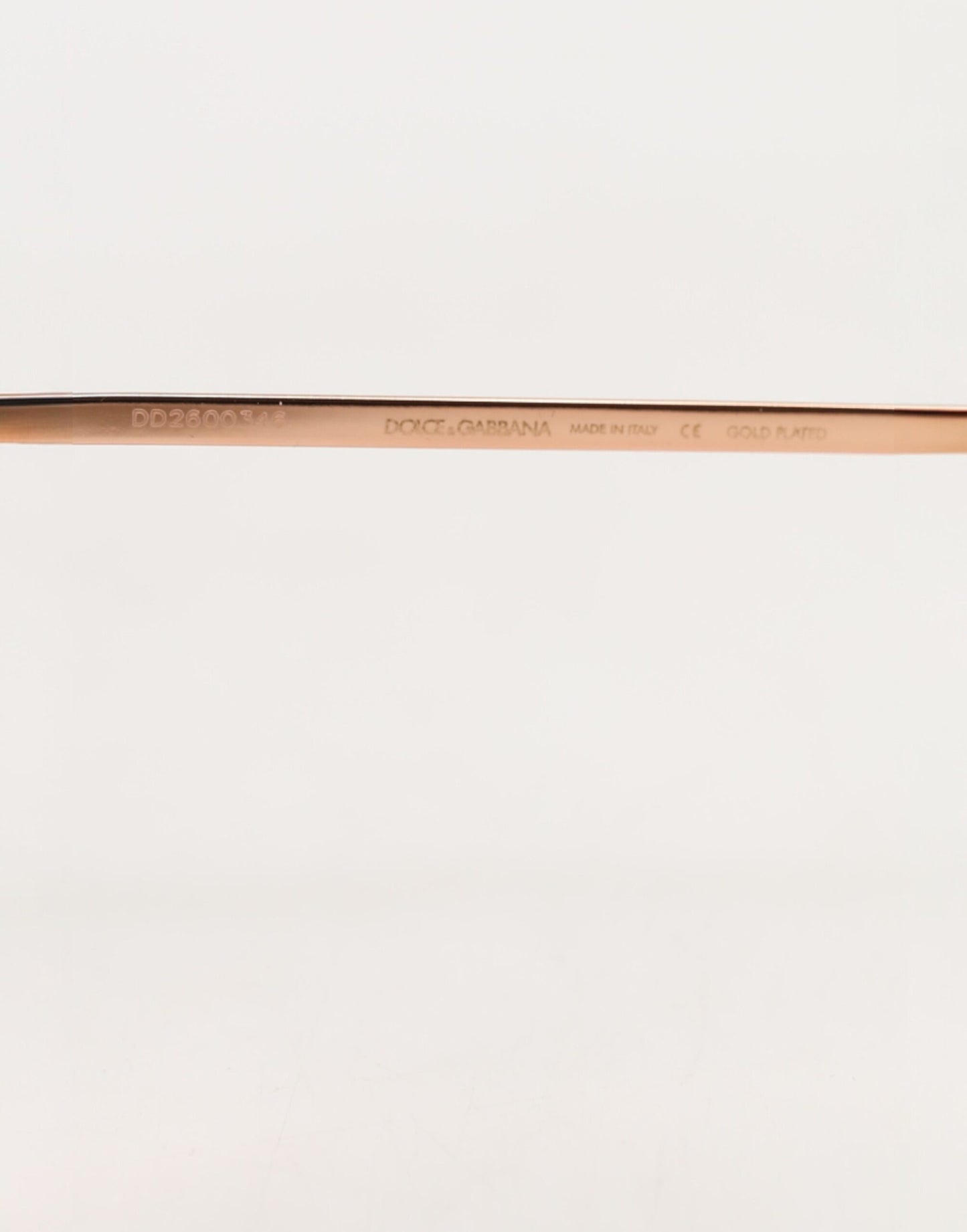 Dolce & Gabbana DG2215K Gold Metal Round Shades Eyewear Sunglasses