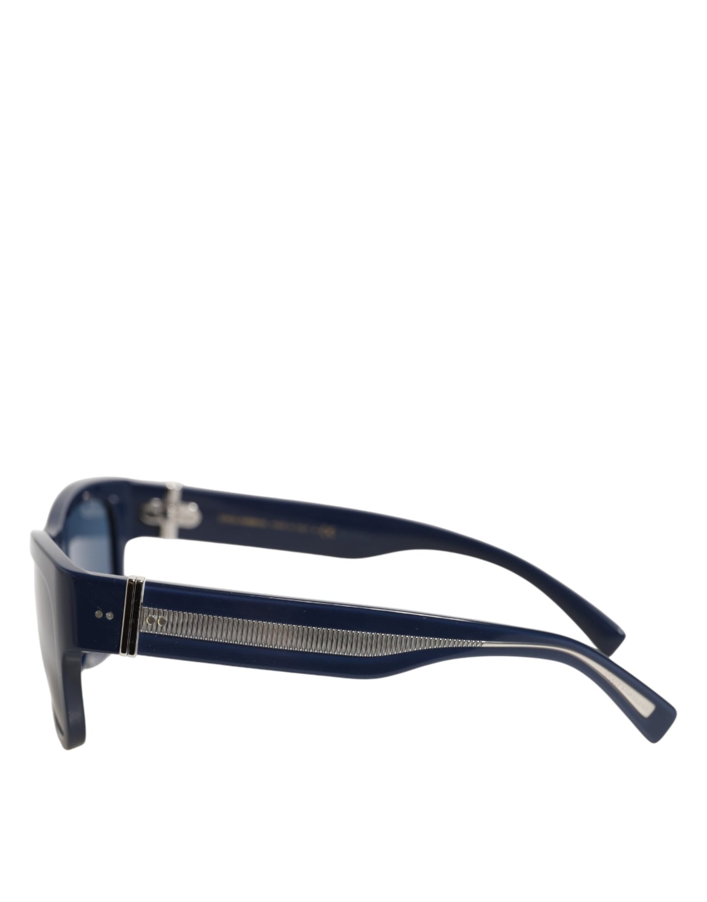 Dolce & Gabbana Blue Acetate Frame Polarized Lenses Sunglasses