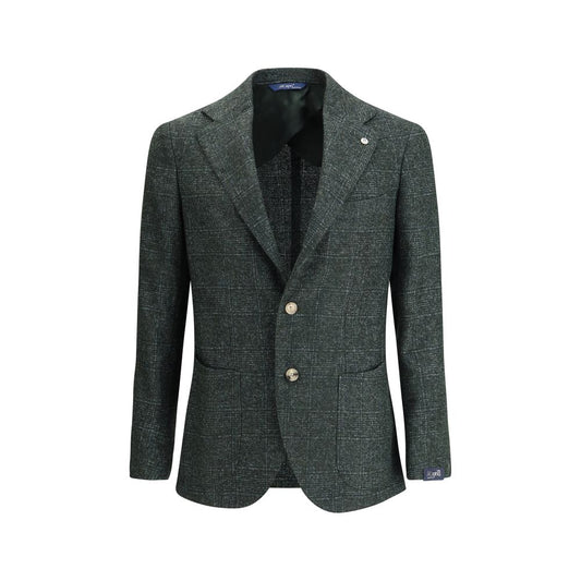 Gi Capri Bicolor Fleece Wool Blazer