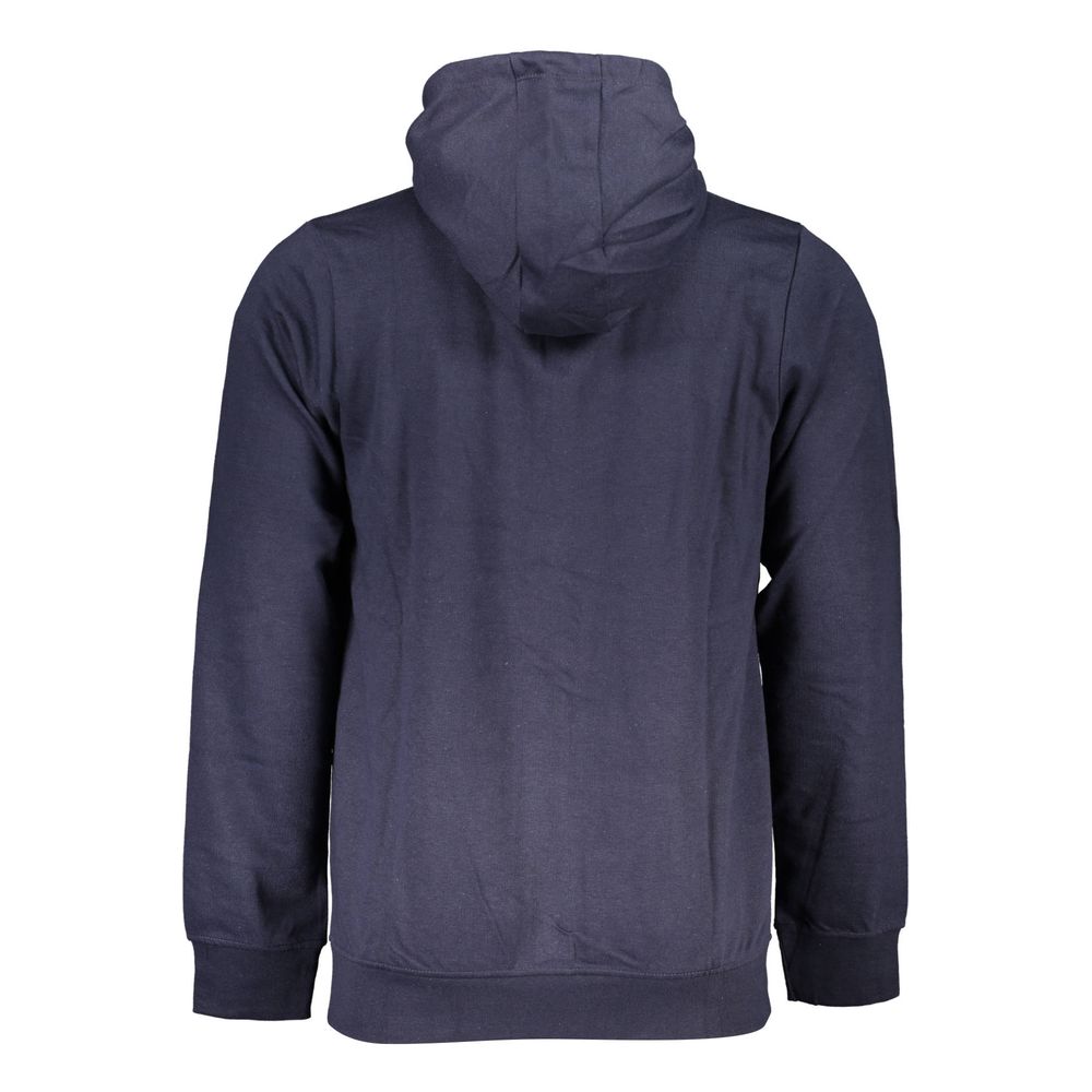 Gianmarco Venturi Blue Cotton Men's Hoodie