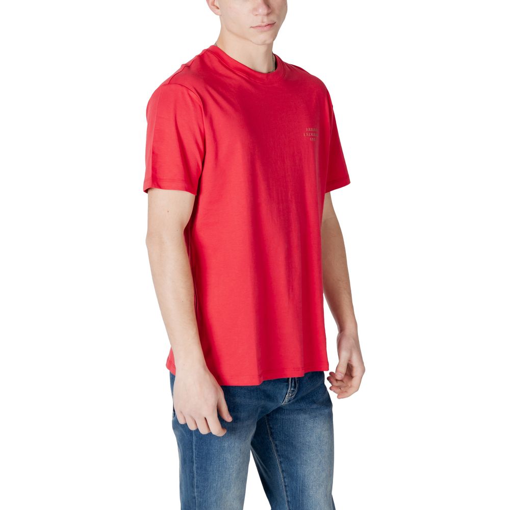 Armani Exchange Red Cotton Sportswear