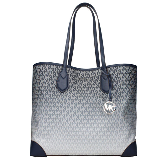 Michael Kors Blue Fabric Shoulder Bag