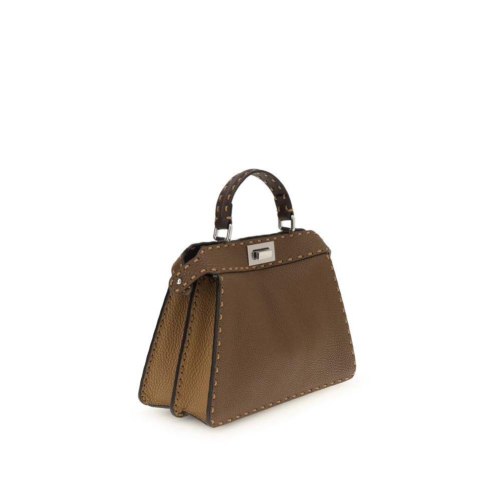 Fendi Brown Leather Handbag