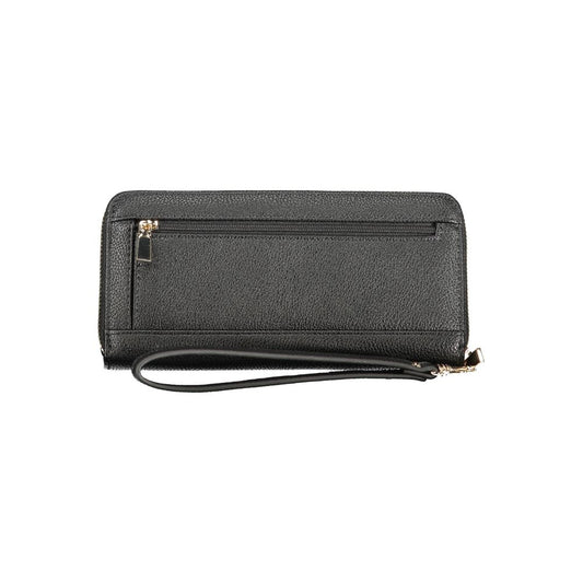 Guess Jeans Nero Poliuretano Women Wallet