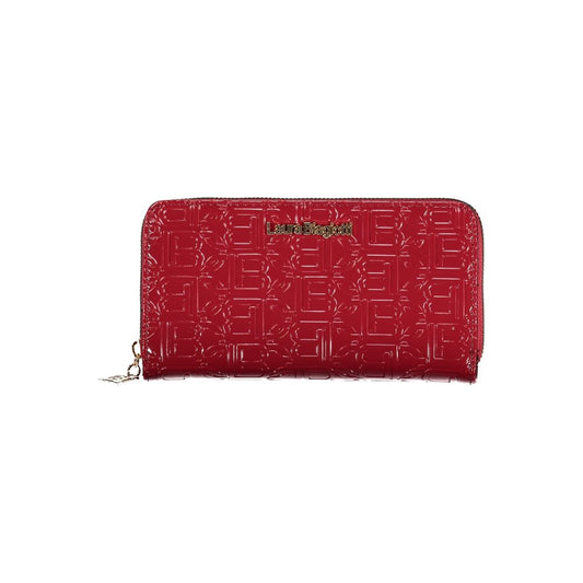 Laura Biagiotti Rosso Poliuretano Women Wallet