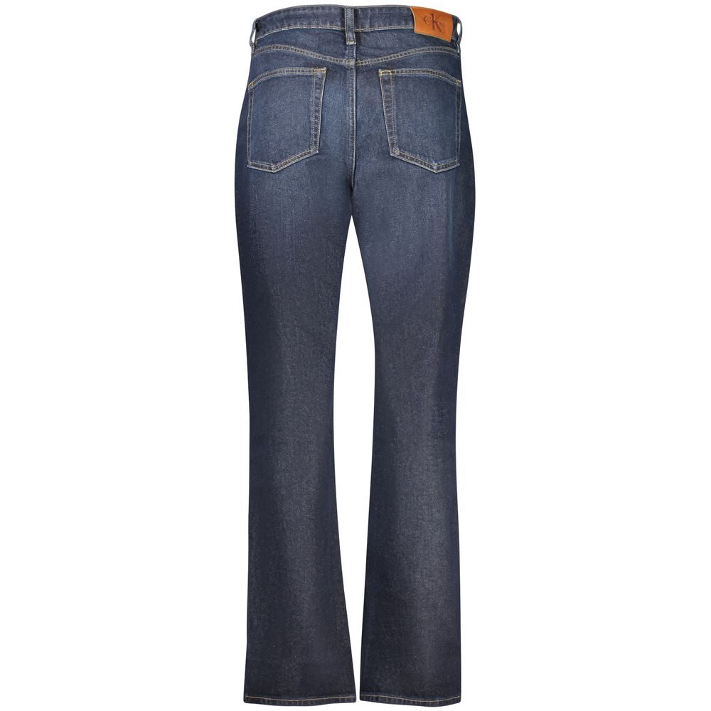 Calvin Klein Blu Cotton Women Jeans