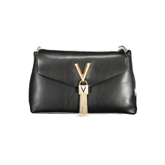 Mario Valentino Nero Poliuretano Women Shoulder Bag