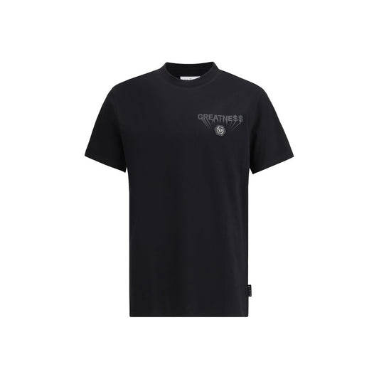 Philipp Plein Black Cotton T-Shirt