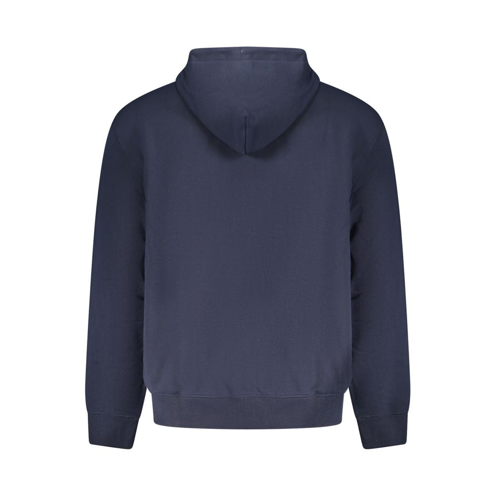 Calvin Klein "Blu Cotton Men's Hooded Sweatshirt"