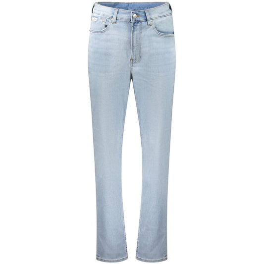 Calvin Klein Blue Cotton Women Jeans