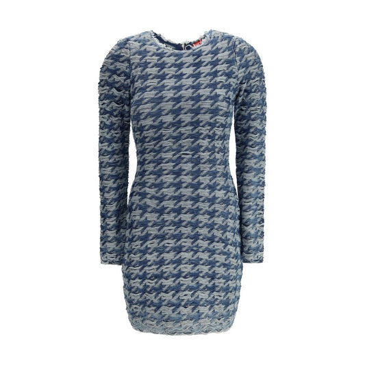 Diesel Blue Cotton Casual Dress