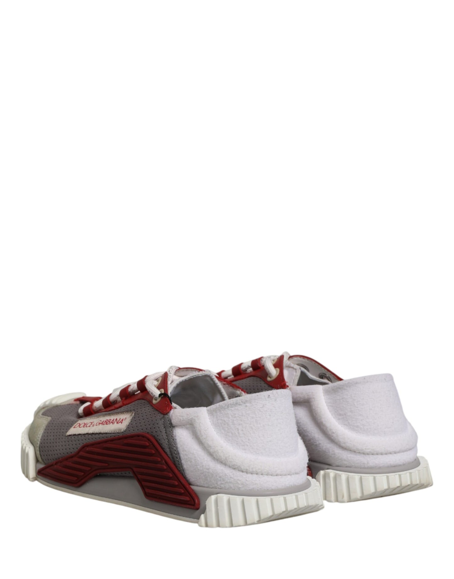 Dolce & Gabbana Multicolor Lace Up Low Top NS1 Sneakers Men Shoes